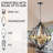 Estefanita 6 - Light Dimmable Geometric Chandelier-980042190