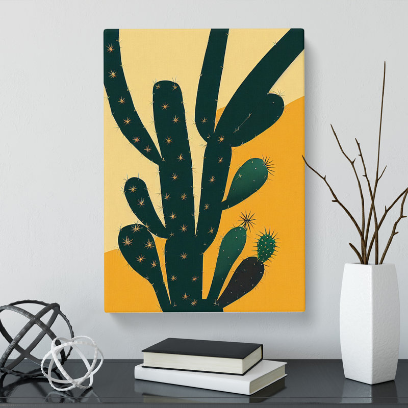 Cactus Cacti Vol.4 - Wrapped Canvas Print, 76cm H x 50cm W x 3cm D