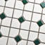 Carreau de mosaïque en porcelaine nid d'abeille pour mur et plancher 11 po x 11 po Oxford-36595297