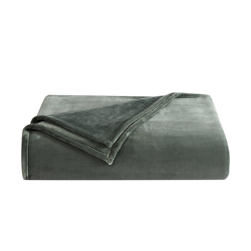 Couverture en molleton ultra doux, Beige, Grand