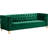 Michelle 90'' Velvet Sofa-2000995171
