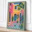 Courtyard in Colour Modern - Wrapped Canvas-1750994722-1750994726