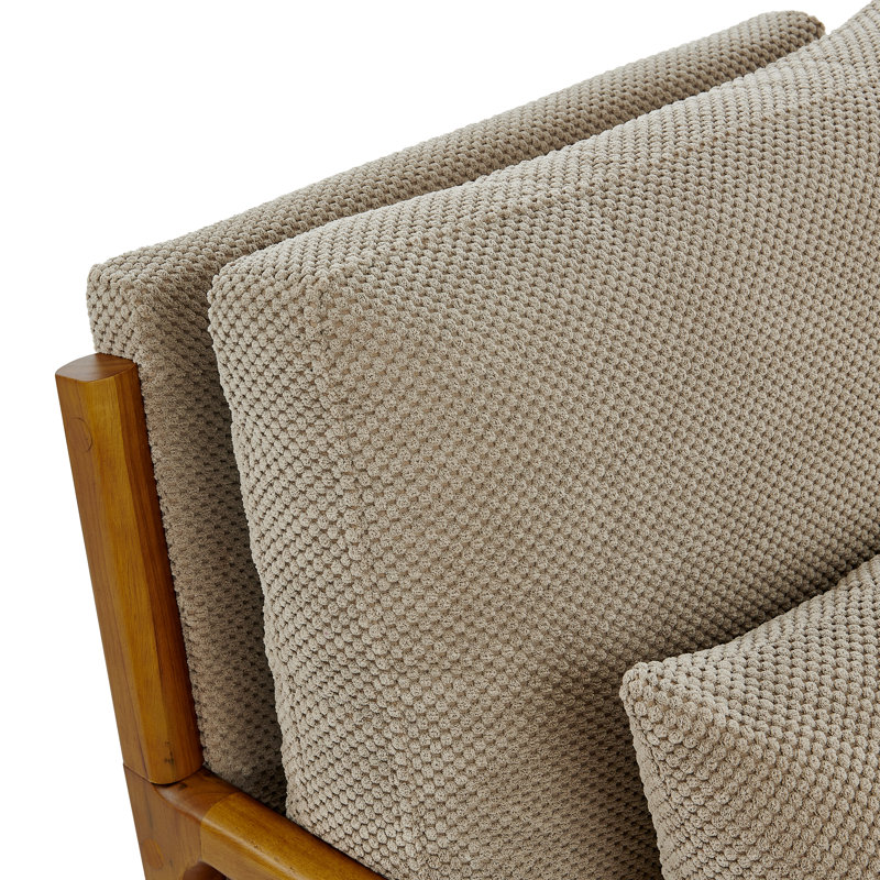 Chaise longue en bois, Chameau