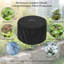 2Pcs Planter Cover for 2x2 FT Raised Garden Beds, Winter Frost, Heavy Duty  25"x24" Large Pot Cover with Drawstring base, top handle. Side vents. Black