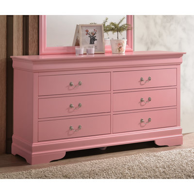 Commode 6 tiroirs Citronelle Louis Phillipe
