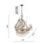 Lustre en cristal Eclectic-100915440
