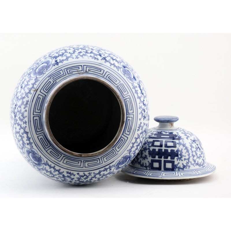 Pot en porcelaine gingembre fabriqué à la main