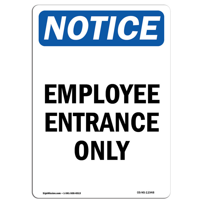 Enseigne robuste