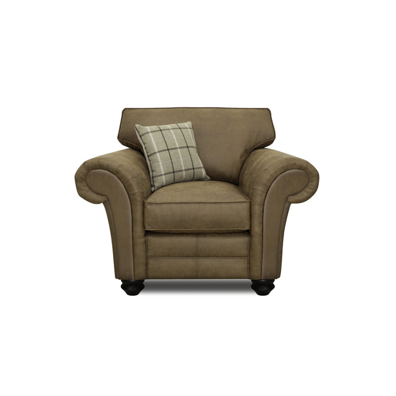 Sinope Upholstered Armchair, Tan