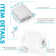 6'' Selectable Color Temperature Dimmable Air-Tight IC Rated LED Retrofit Recessed Lighting Kit