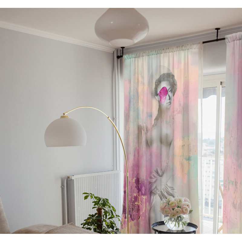 Blackout Curtain Panel Pair, 148 W x 250 D cm