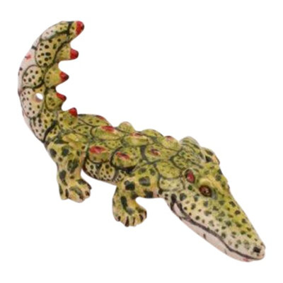 2'' Handmade Ceramic Animals Hanging Figurine Ornament