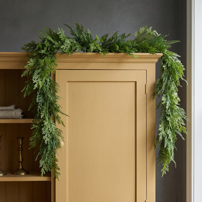 140 cm H Faux Foliage and evergreen Plant