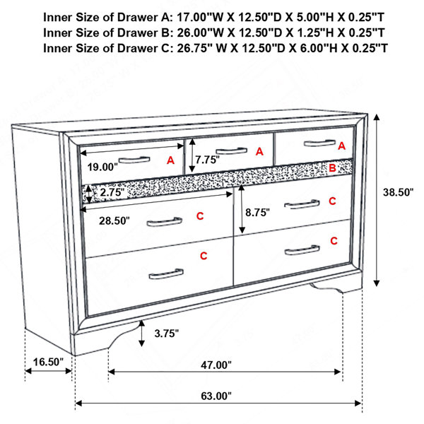 Dimensions du produit