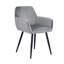 Abernethy 46cm H Tufted Velvet Upholstered Wing Back Armchair-874873604