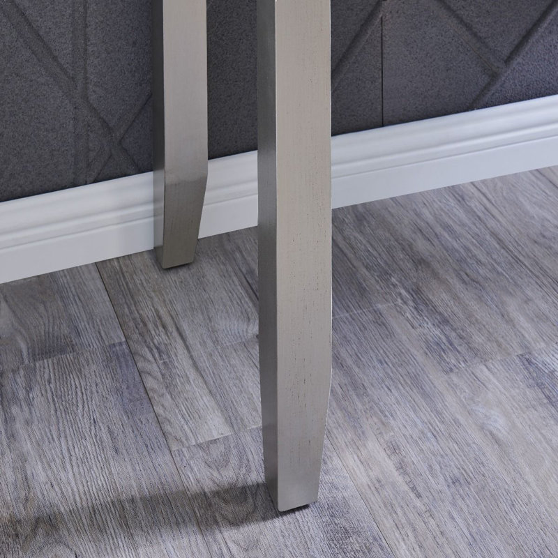 Christopher 120cm Glass Top Console Table