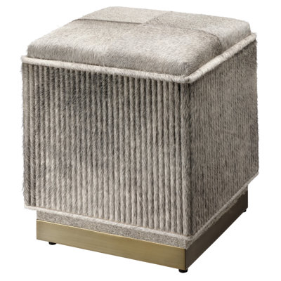 Easton Hide Ottoman