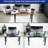 VIVO Electric Dual-Motor Height Adjustable 4-Leg Standing Desk Frame-102434898