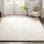Tapis ivoire fait à la main Antanė