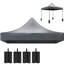 Auvent de remplacement facile à installer, auvent de remplacement pour tente pop-up, avec 4 sacs de sable-125299833