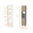 Devoux 2-Door 2-Shelf Kitchen Pantry Light Pine And Gray