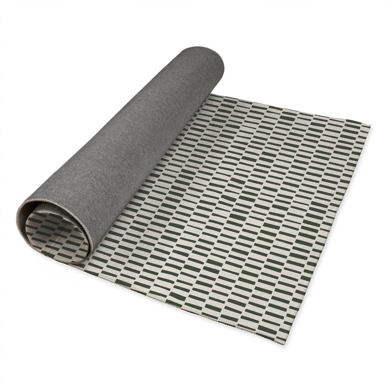 Tapis de bureau léger Flat Attack, L 5 pi x L 3 pi, Chimichurri