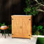 Potting Bench with Storage Cabinet and Metal Table Top for Outdoor Patio,Outdoor Work Station Table-1356012071-1356012065
