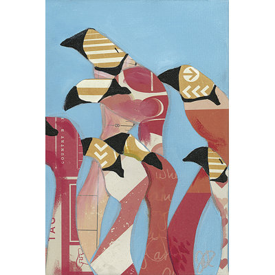 Volée de flamants II