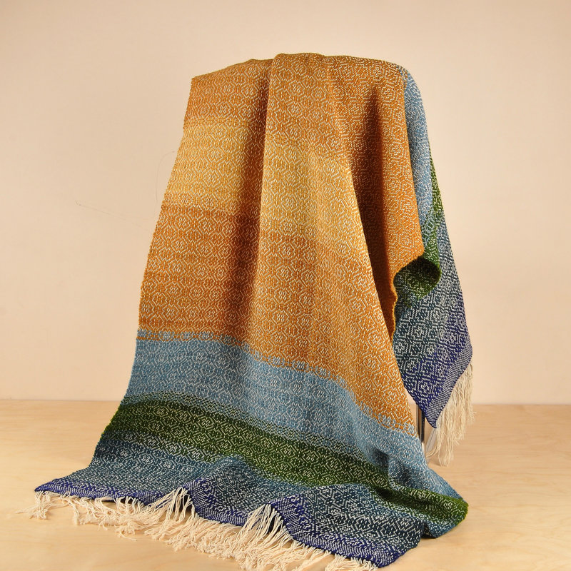 Hand Woven Throw Blanket