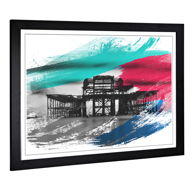 West Pier Brighton - Framed Print