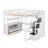 Full Size Loft Bed With Desk And Shelves-818878289-818878288