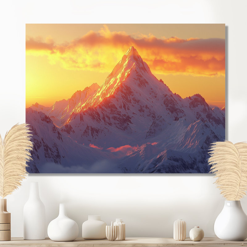 Gonca - paysages, art mural, H 12 po x l 20 po, Toile tendue, Ne s’applique pas