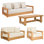 Melrose 4 Piece Outdoor Conversation Set