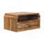 Table de chevet murale en bois massif Furniture