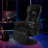 Inbox Zero Reclining Ergonomic Swiveling PC & Racing Game Chair with Built-in Speakers and Footrest-1443260513