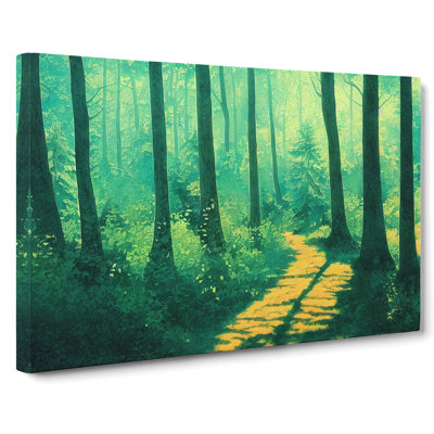 Summer Forest Pathway Vol.5 - Wrapped Canvas