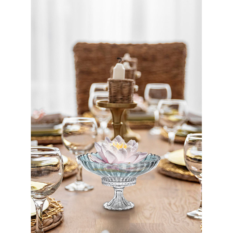 Vase de table en verre 8 po Courtlandt