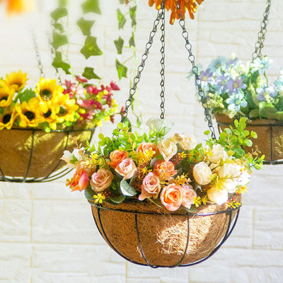 Latrell Metal Hanging Planter