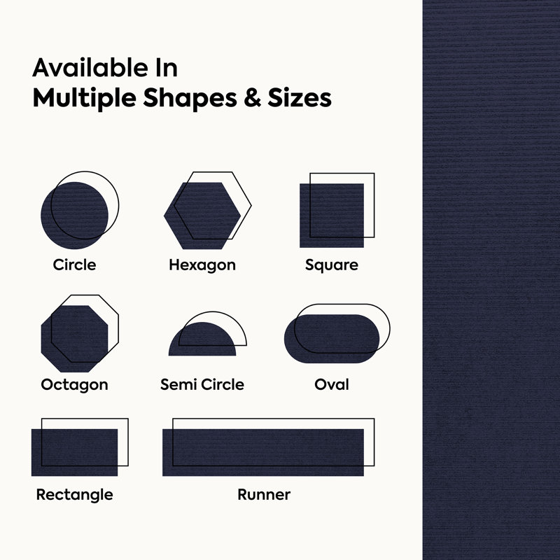 Tapis intérieur / extérieur Haldrin, Ovale 4 pi x 5 pi