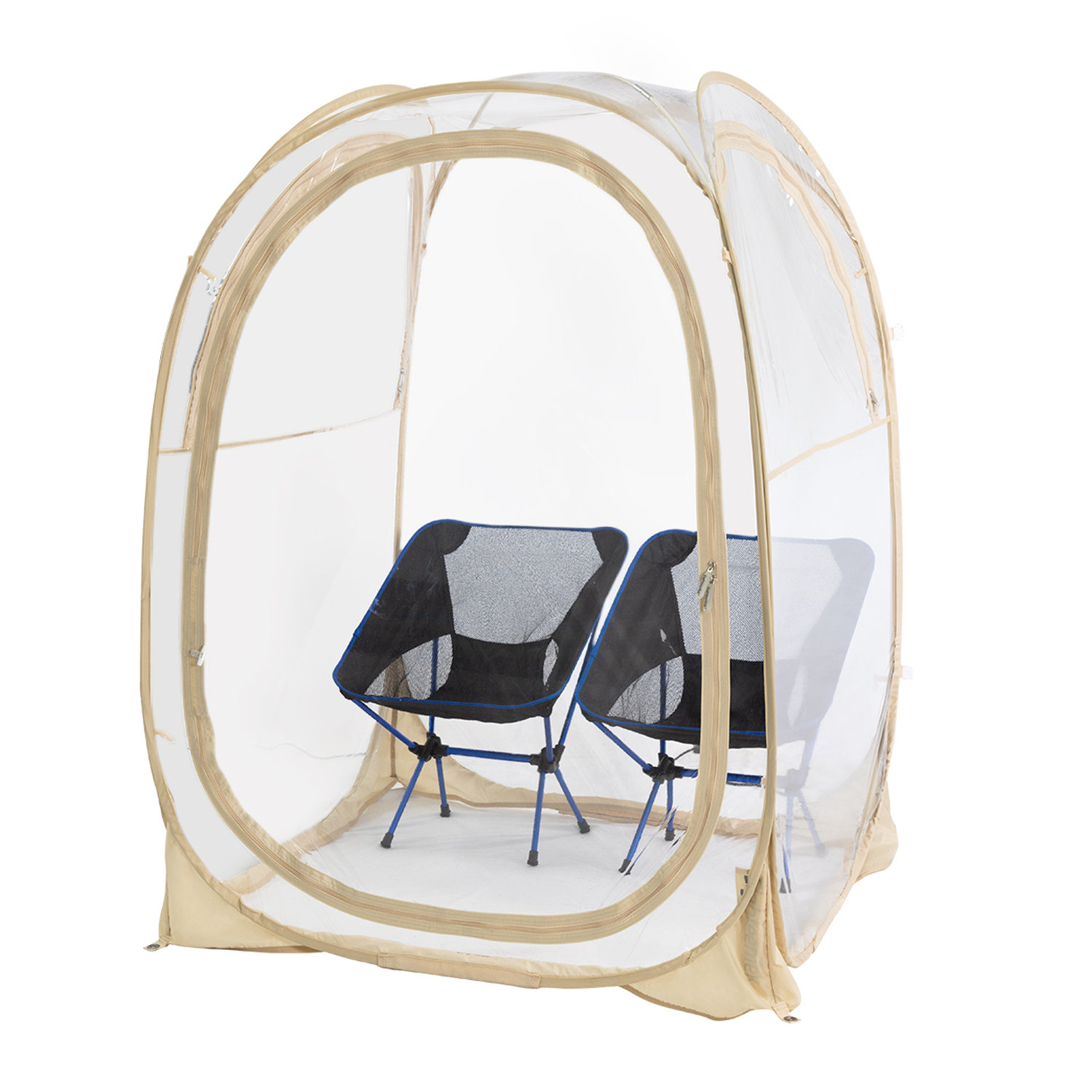 Tente Dôme Pop-up Alvantor - Maison à Bulles Transparente - Portable Et Imperméable