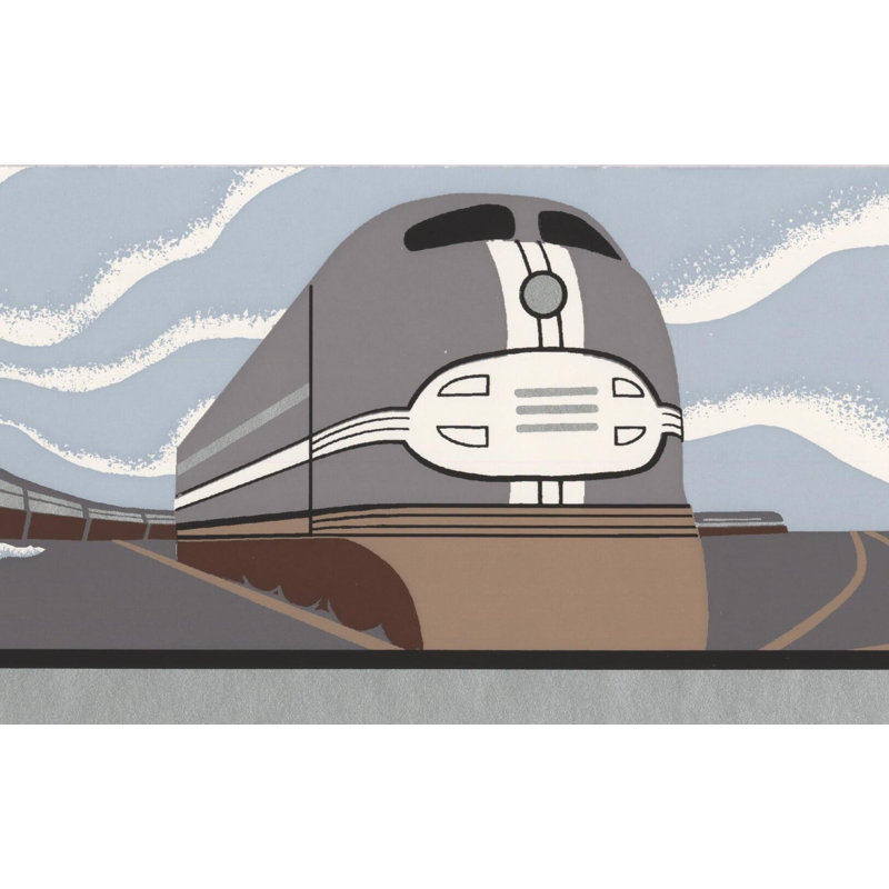 Bordure murale de trains Arden Choo-Choo