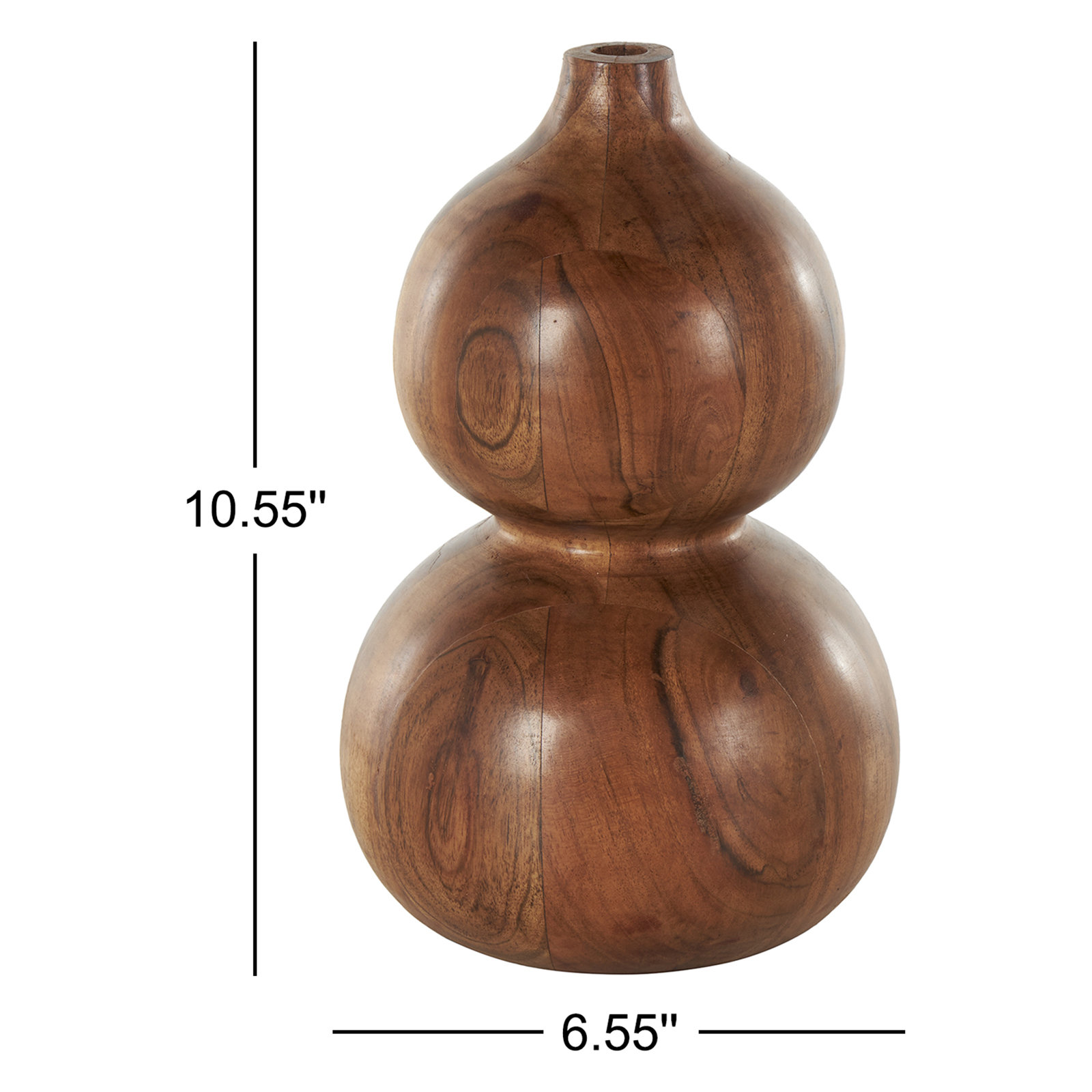 Wood Table Vase
