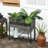 Raised Garden Bed, Elevated Planter Box With Rattan Wicker Look, Tool Storage Shelf, Portable Design For Herbs, Vegetables, Flowers, Gray-774935983