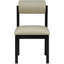 Chaise rembourrée en cuir Frakes Vegan-312856497-312856487