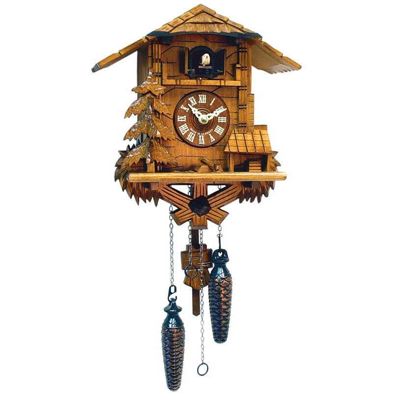 Horloge murale chalet coucou