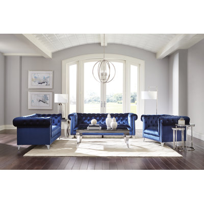 Farnung 65.5'' Velvet Loveseat
