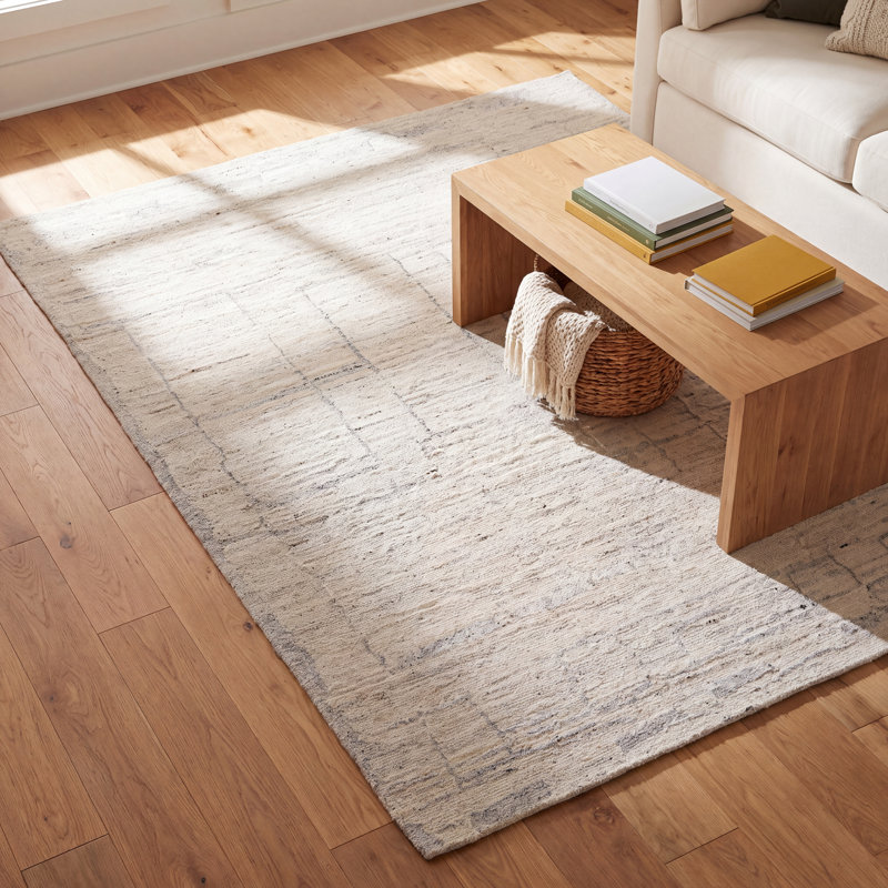 Mazzi Rectangle Conor Wool Area Rug, Rectangle 5'6" x 8'6"
