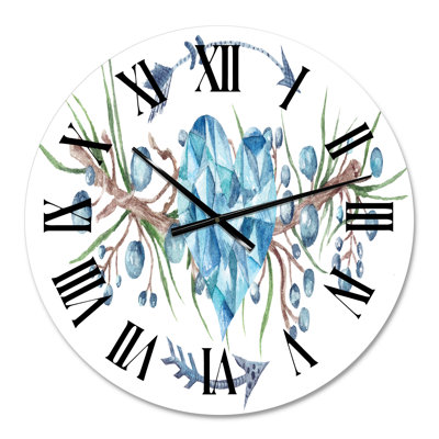 Horloge murale traditionnelle Fresh Forest