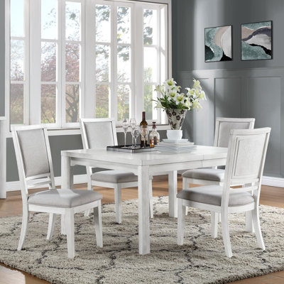 Dover 4 - Person Extendable Four Leg Dining Set