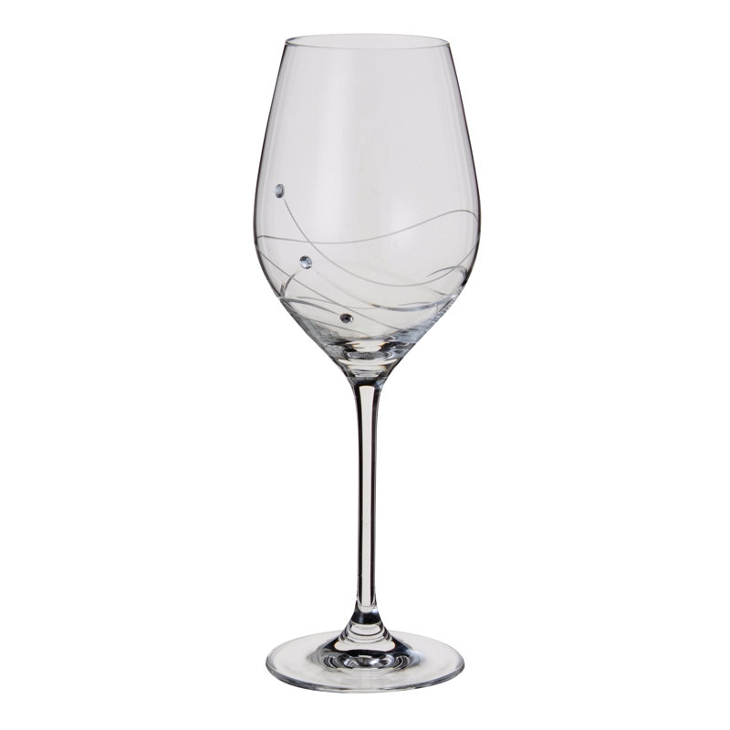 Dartington Crystal Glitz 330ml Wine Glass